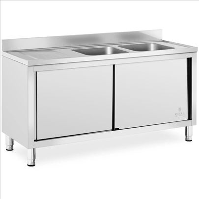 Ormarić za sudoperu2, 2 umivaonika - 160 x 60 cm