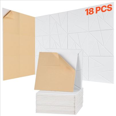 Samolepljivi Akusticni Paneli 18 Komada 30 x 30 cm