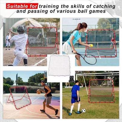 Trening zid odbojnik lopti odbojna mreza