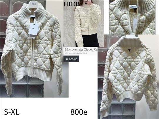 Versace, Fendi, Moncler, Dior, vrh jakne, 2024-25