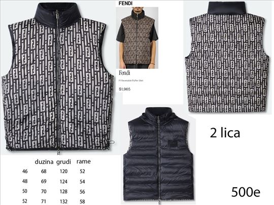 Vrhunski prsluci poznatih svetskih brendova, ultra