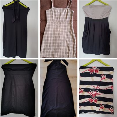 4 haljine i suknja L 