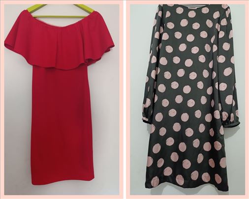 Mango i predivna crvena haljina M 