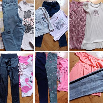 Paket garderobe za devojcicu 7-8god