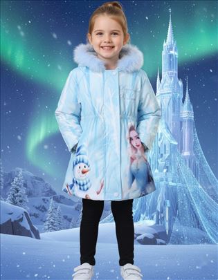 Jakna Elza Elsa Frozen za devojčice nije debela
