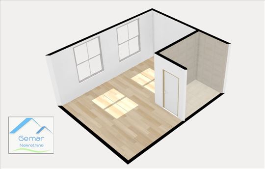 Nova garsonjera u izgradnji kod Bulevara