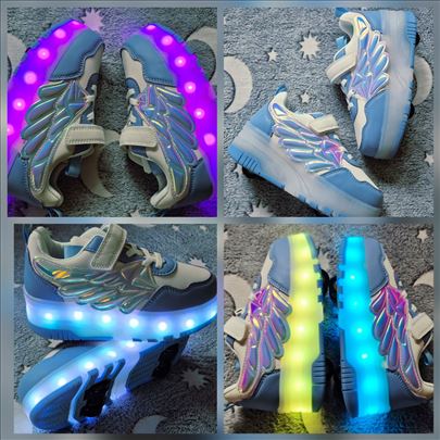 Patike sa točkićima ili bez njih, punjive, broj32,