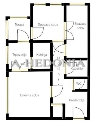 Blok 23, 3.0 stan, garaža