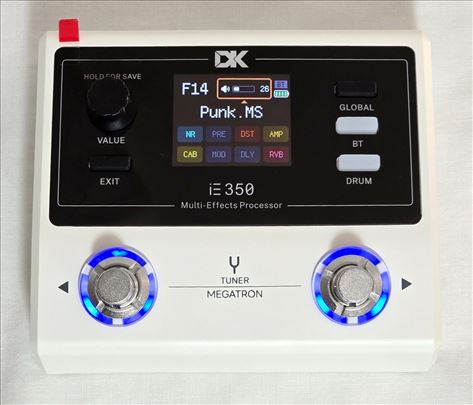 DK IE-350 Portable Guitar Multi-Effects Andoid iOS