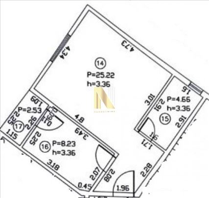 Dvosoban stan u izgradnji - Veternik