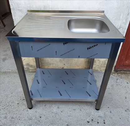 Jednodelna inox sudopera 80x60