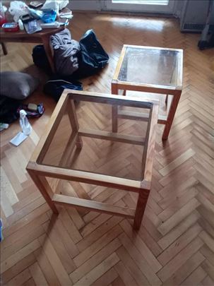 Klub stočić od trešnjinog drveta