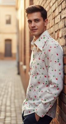 Nova vintage muška košulja progres Skoplje Muška