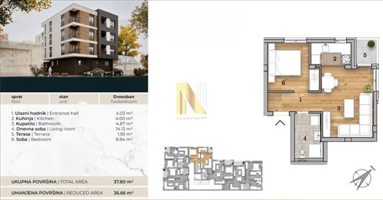 Novogradnja, Južni Telep, vrhunski kvalitet gradnj