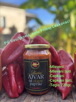 Prodajem domaći ajvar