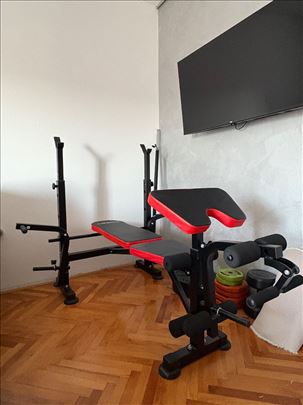 PRODAJEM KLUPU ZA BENC+sipka+tegovi