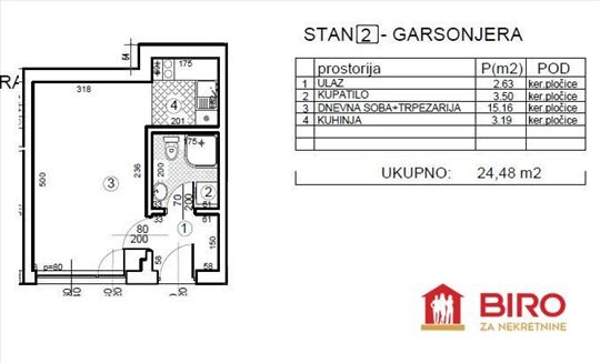 Stan,Bačka Palanka,Bačka Palanka,kv: 24.00, € 3675