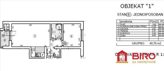Stan,Bačka Palanka,Bačka Palanka,kv: 41.00, € 5290
