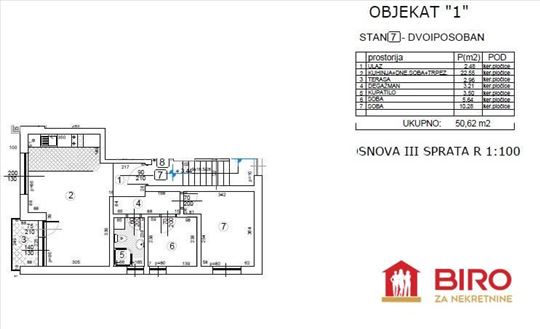 Stan,Bačka Palanka,Bačka Palanka,kv: 51.00, € 6580