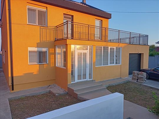 Bečmen, kuća, novogradnja, 256 m2 (PT+I), 6a placa