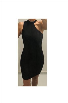 Dilvin crna uska mini haljina