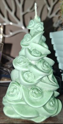 Mirišljave novogodišnje sveće ručni rad 