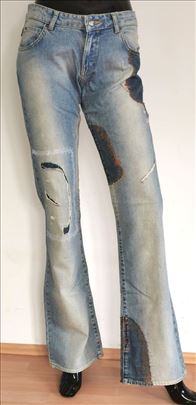Vintage 2005 JUST CAVALLI Italy Jeans vel.27/41 NO