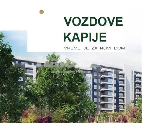 Voždove kapije, NOV, namešten, useljiv, 47m2