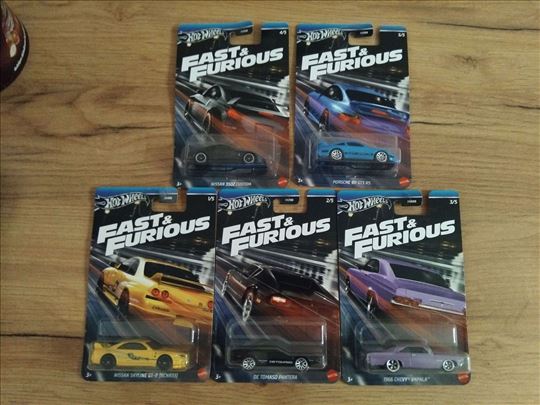 Hot Wheels Fast & Furious Silver Series