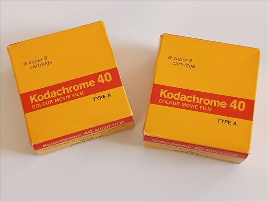 Kodak Kodachrome 40 super 8 colour movie film
