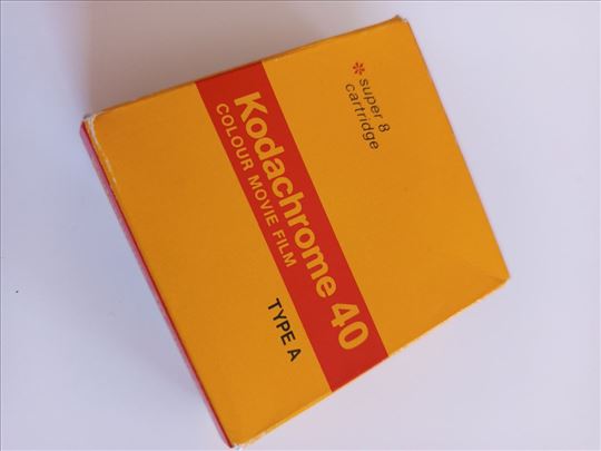 Kodak Kodachrome 40 super 8 colour movie film