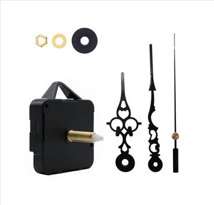 Mehanizam za zidni sat sa dugim vratom