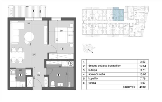 Stara Pazova, Stari Banovci, Stan, 2.0, 49m2