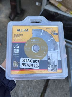 ALLKA dijamantski disk 125 mm (novo)