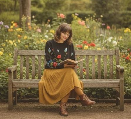 Čarobna cvetna bluza Valentina 98 vel.S/M 