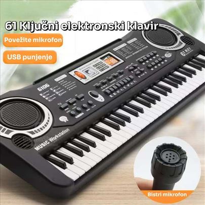 Elektronska klavijatura Klavir za decu Sintisajzer