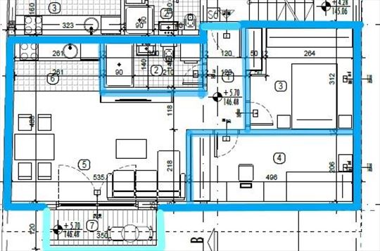 Novogradnja, 55m2 2.5