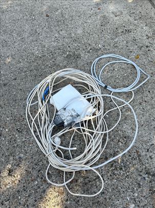 Produžni kabl sa 3 utičnice – 20 m, 3x1.5mm²