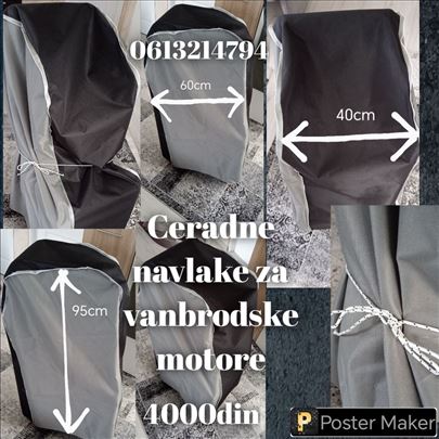 ZAŠTITNE CERADE ZA BRODSKE MOTORE