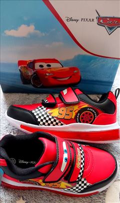 Cars Munja McQueen patike, svetleće, ima brojeva