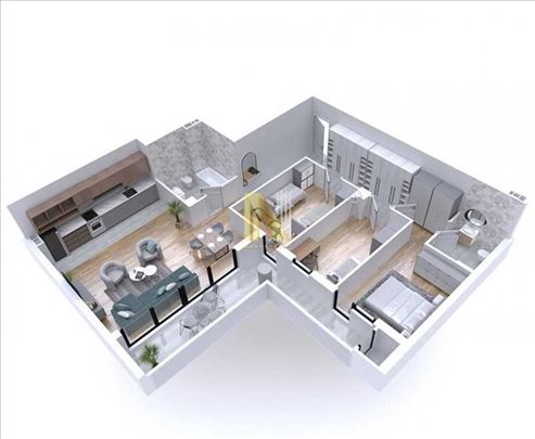 Komforan, porodičan 4.0 stan, Podbara