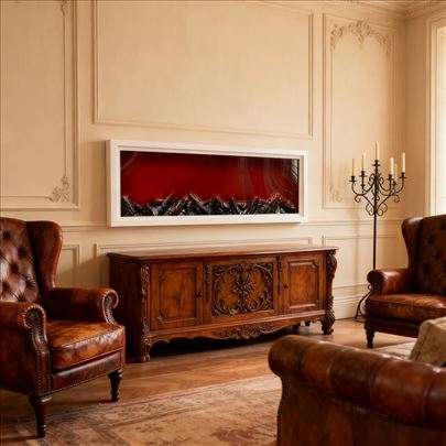 Led Kamin Imitacija Kamina na Baterije i Usb