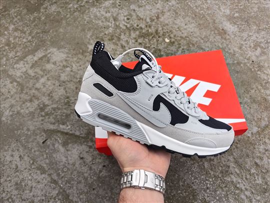 Nike AIr Max 90 Futura, Pewter Black; Nike patike