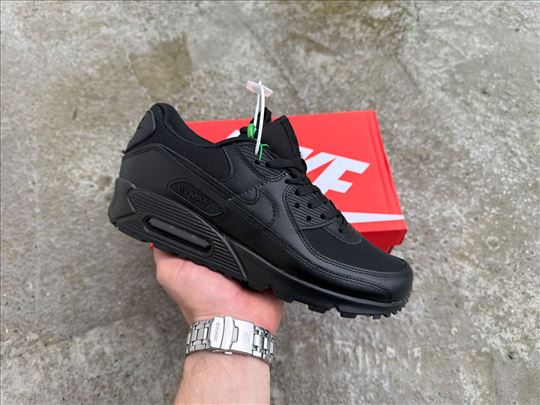 Nike Air Max 90, Triple Black; Nike Airmax patike