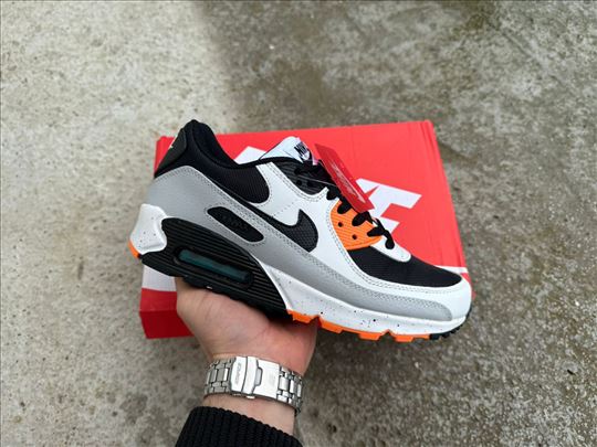 Nike Air Max 90, White Orange Black Nike 90 patike