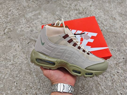 Nike Air Max 95 Sneakerbook, Beige; Nike 95 patike