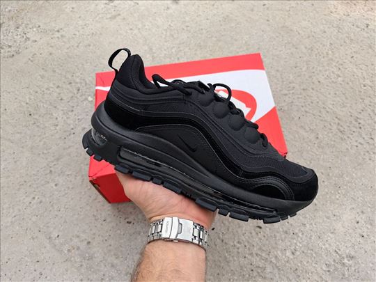 Nike Air Max 97 Futura, Triple Black; Nike patike