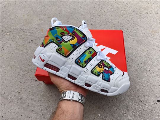 Nike Air More Uptempo, Peace Love Swoosh; Patike