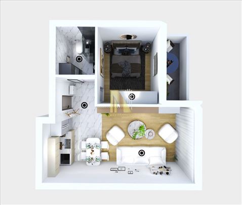 Prodaja - 1.5 stan u izgradnji - bez provizije dir