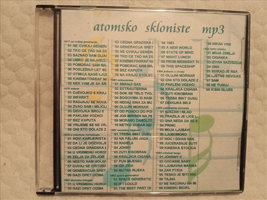 Atomsko Sklonište mp3 diskografija